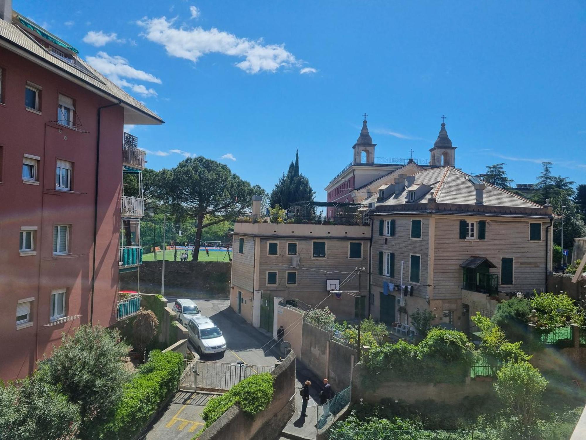 San Martino Appartament Con Parcheggio Privato 热那亚 外观 照片